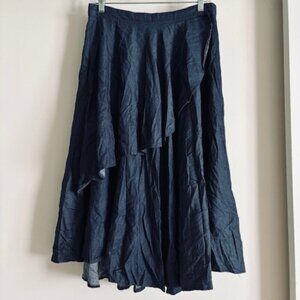Louche Stavely Midi Tiered Skirt Size 8